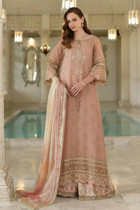 Picture of Noor by Saadia Asad - Noor Festive Handmade Collection - Design 04 - Unstitched - Available at Raja Sahib