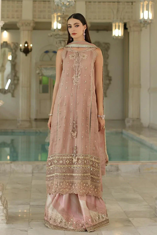 Picture of Noor by Saadia Asad - Noor Festive Handmade Collection - Design 04 - Unstitched - Available at Raja Sahib