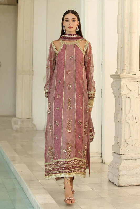 Picture of Noor by Saadia Asad - Noor Festive Handmade Collection - Design 06 - Unstitched - Available at Raja Sahib