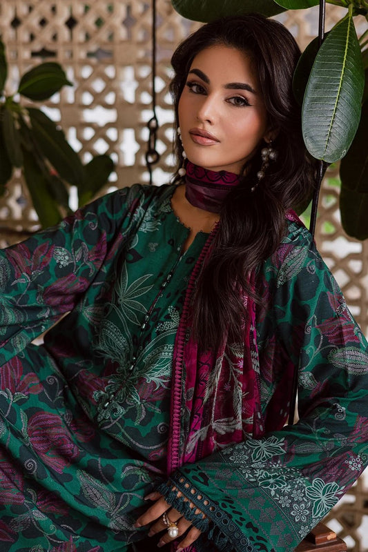 Picture of Nureh - Signature Prints Printed Viscose Slub Linen Collecton Vol 1 - SP-163 - Unstitched - Available at Raja Sahib
