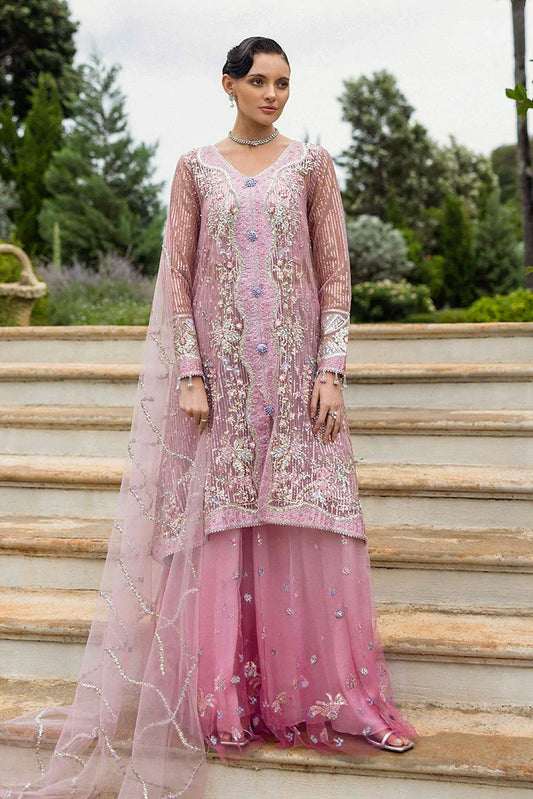 Picture of Mushq - Inception Wedding Collection - HUNWD250105 Pretty in Pink - Unstitched - Available at Raja Sahib