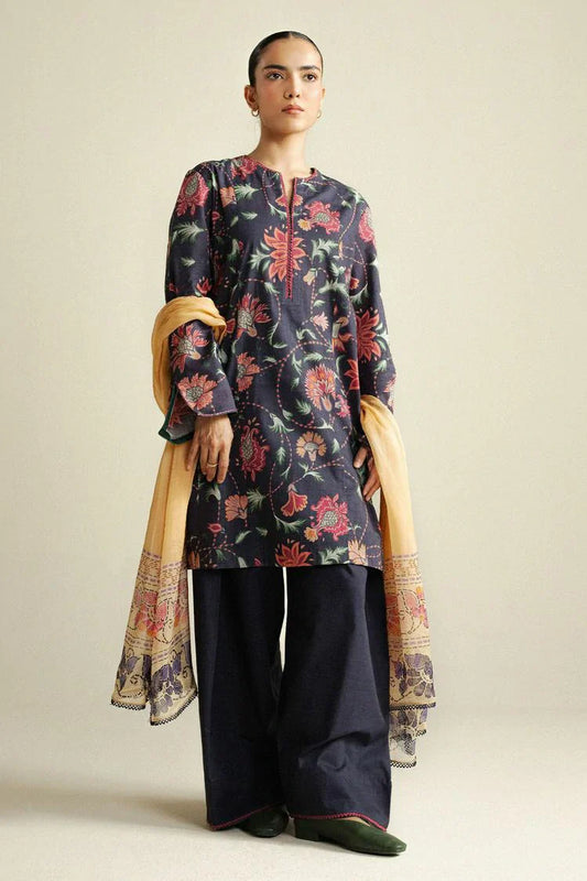 Picture of Zara Shahjahan - Coco Prints Vol 4 - Meadow-1B - Unstitched - Available at Raja Sahib