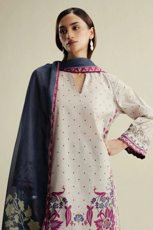 Picture of Zara Shahjahan - Coco Prints Vol 4 - Muse-2A - Unstitched - Available at Raja Sahib