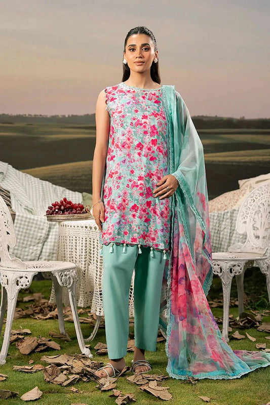 Picture of Maria B - M Basics Fall Collection - MB-PFUS-25-10A - Unstitched - Available at Raja Sahib