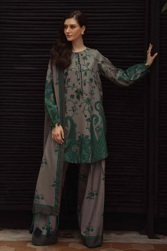 Picture of Charizma - C Prints Printed Linen Collection Vol 1 - CPW5-07 - Unstitched - Available at Raja Sahib