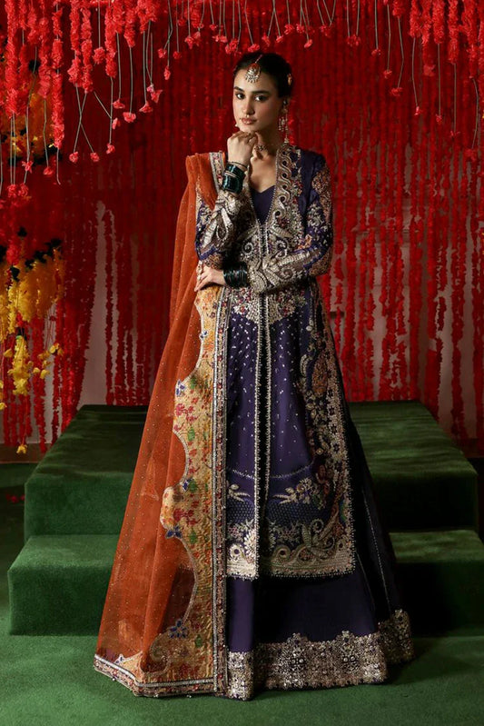 Picture of Afrozeh - Shenai Wedding Formals - 1066-Gulnaar - Unstitched - Available at Raja Sahib