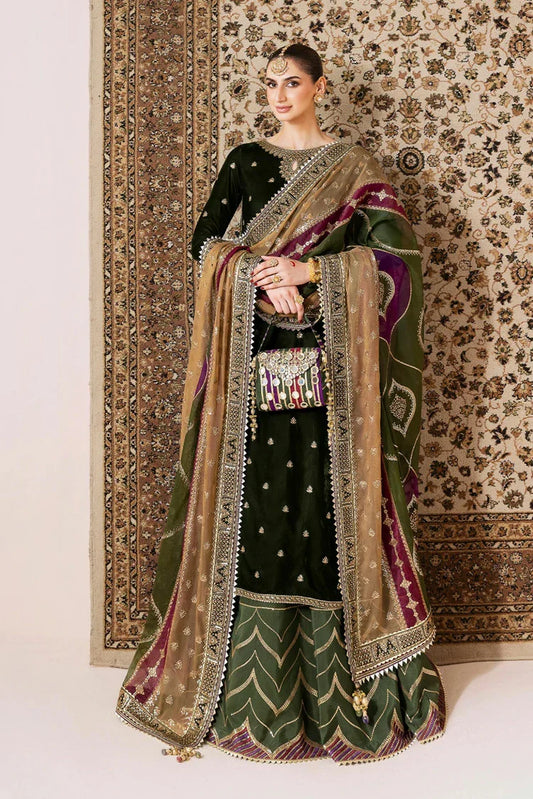 Picture of Jazmin - Chaandani Luxury Velvet Formals - CVF D-09 CHAMBELI - Unstitched - Available at Raja Sahib