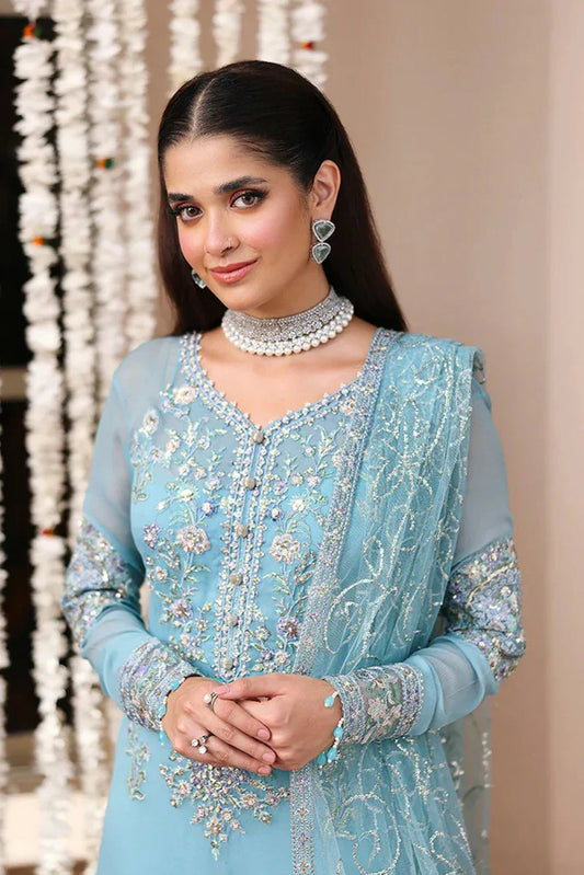 Picture of Roheenaz - Aangan Chiffon Collection - RUNCH250106 WAFA - Unstitched - Available at Raja Sahib