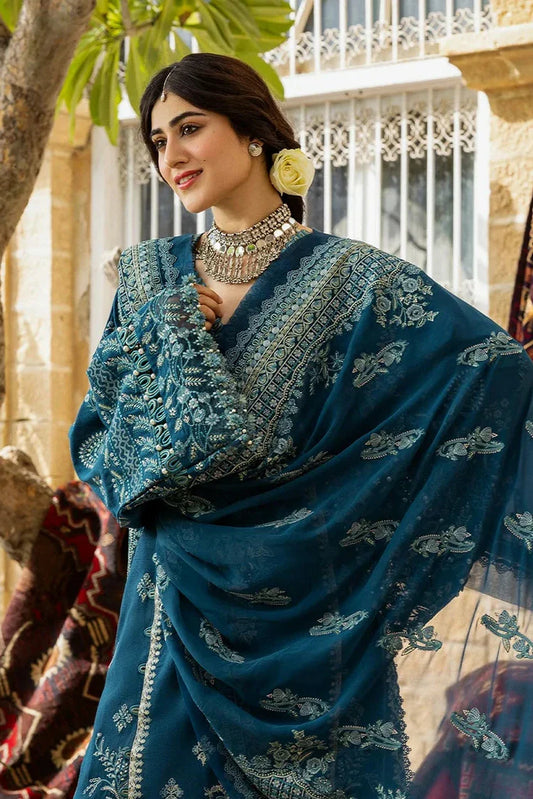 Picture of Kahf - Jewel Karandi Collection - KKH-05 CYARA - Unstitched - Available at Raja Sahib