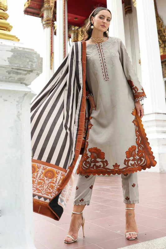Picture of Charizma - Aniiq Embroidered Printed Linen Collection Vol 1 - ANW6-05 - Unstitched - Available at Raja Sahib