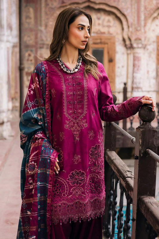 Picture of Nureh - Maya Embroidered Linen Collection Vol 1 - NW-100 - Unstitched - Available at Raja Sahib