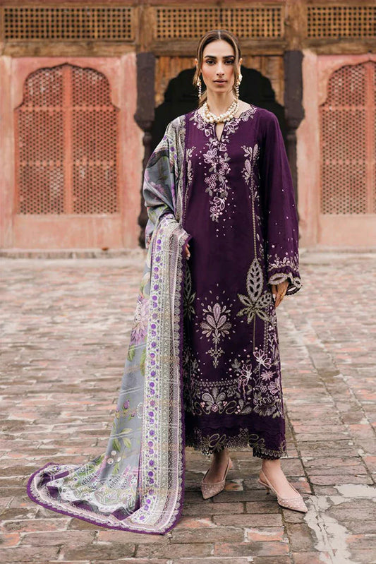 Picture of Nureh - Maya Embroidered Linen Collection Vol 1 - NW-104 - Unstitched - Available at Raja Sahib