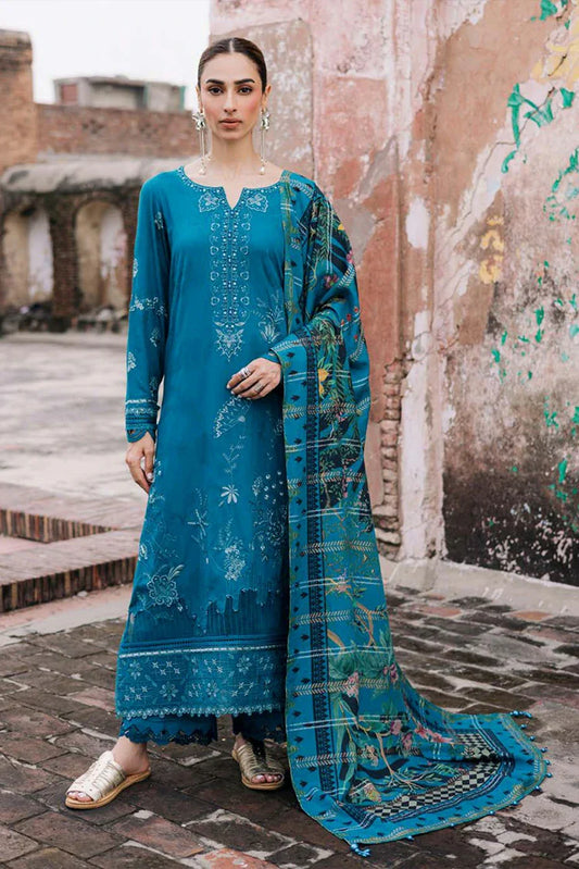 Picture of Nureh - Maya Embroidered Linen Collection Vol 1 - NW-106 - Unstitched - Available at Raja Sahib