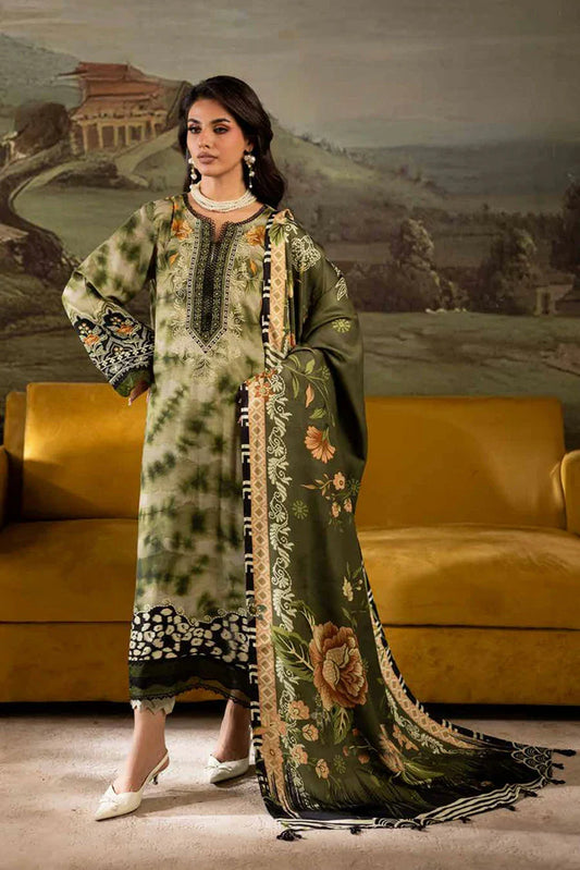 Picture of Nureh - Signature Prints Printed Doria Linen Collecton Vol 2 - SP-172 - Unstitched - Available at Raja Sahib