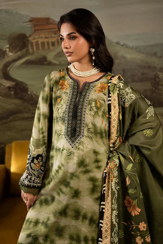 Picture of Nureh - Signature Prints Printed Doria Linen Collecton Vol 2 - SP-172 - Unstitched - Available at Raja Sahib