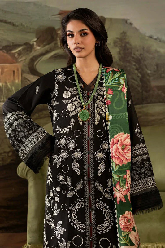 Picture of Nureh - Signature Prints Printed Doria Linen Collecton Vol 2 - SP-178 - Unstitched - Available at Raja Sahib