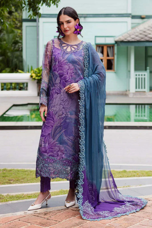 Picture of Nureh - Ballerina Embroidered Chiffon Collection Vol 3 - NU2-185 - Unstitched - Available at Raja Sahib