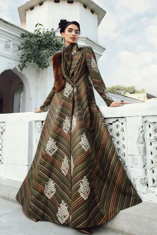 Picture of Maria B - Rani Mahal M Prints Fall Collection - MPT-27-05B - Unstitched - Available at Raja Sahib