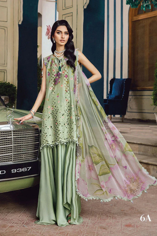 Picture of Maria B - Rani Mahal M Prints Fall Collection - MPT-27-06A - Unstitched - Available at Raja Sahib