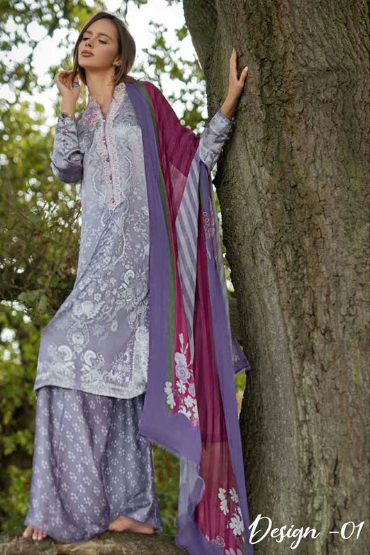 Picture of Sobia Nazir - SN Silk Collection - D-01 - Unstitched - Available at Raja Sahib