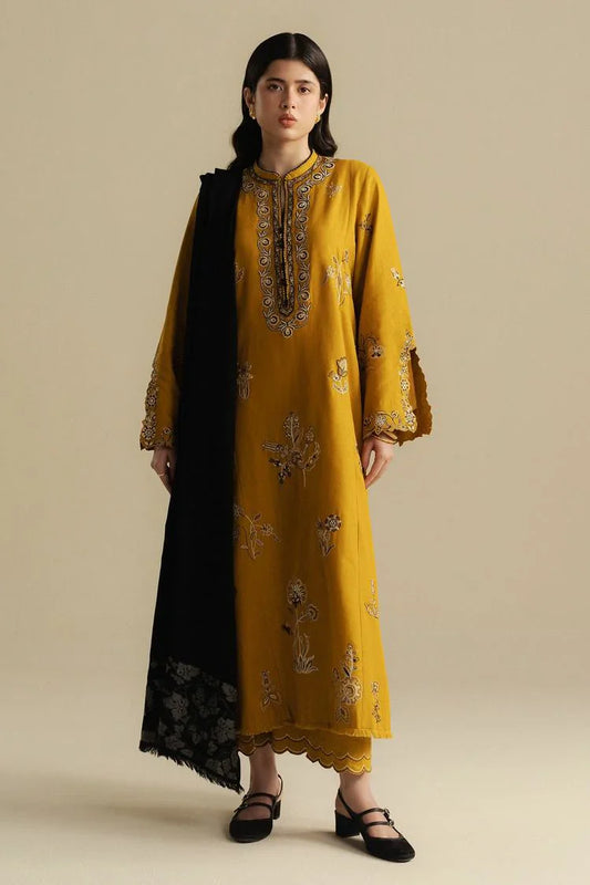 Picture of Zara Shahjahan - Coco Winter Collection - DAWN-5A - Unstitched - Available at Raja Sahib