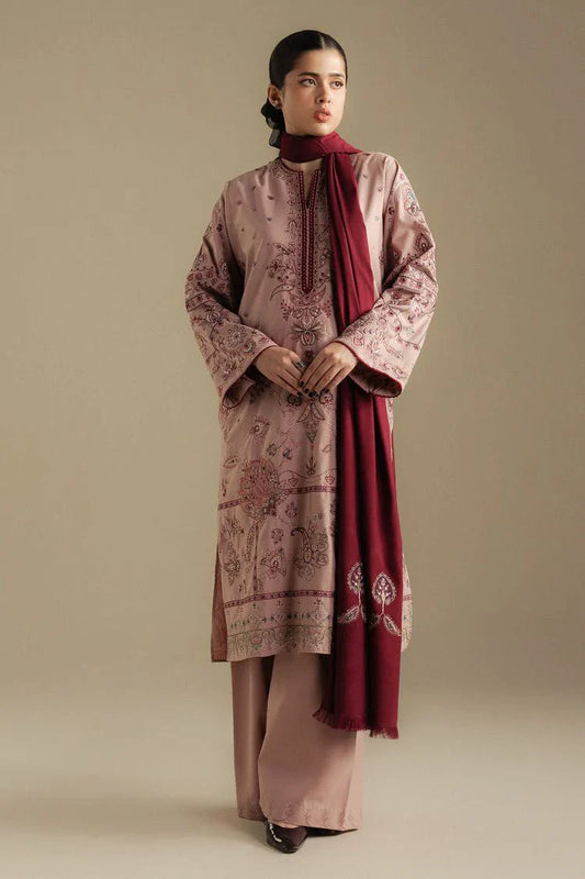 Picture of Zara Shahjahan - Coco Winter Collection - BLOOM-6A - Unstitched - Available at Raja Sahib