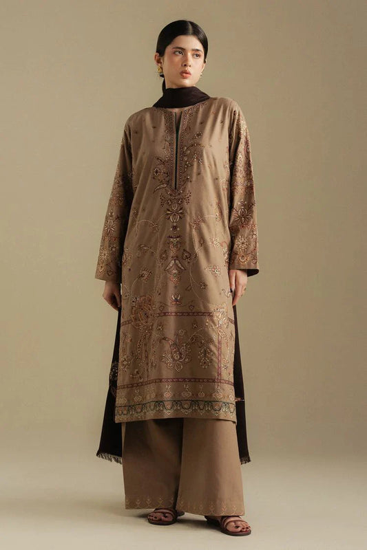 Picture of Zara Shahjahan - Coco Winter Collection - BLOOM-6B - Unstitched - Available at Raja Sahib