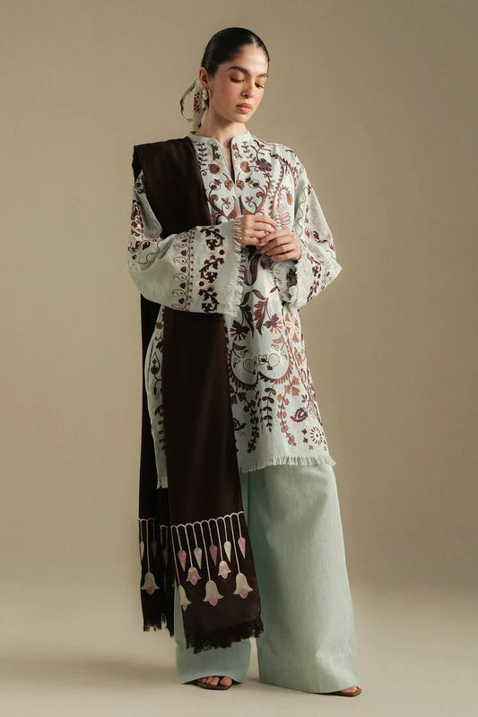 Picture of Zara Shahjahan - Coco Winter Collection - BREEZE-7A - Unstitched - Available at Raja Sahib