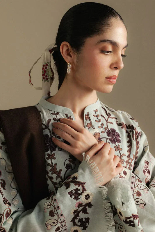 Picture of Zara Shahjahan - Coco Winter Collection - BREEZE-7A - Unstitched - Available at Raja Sahib