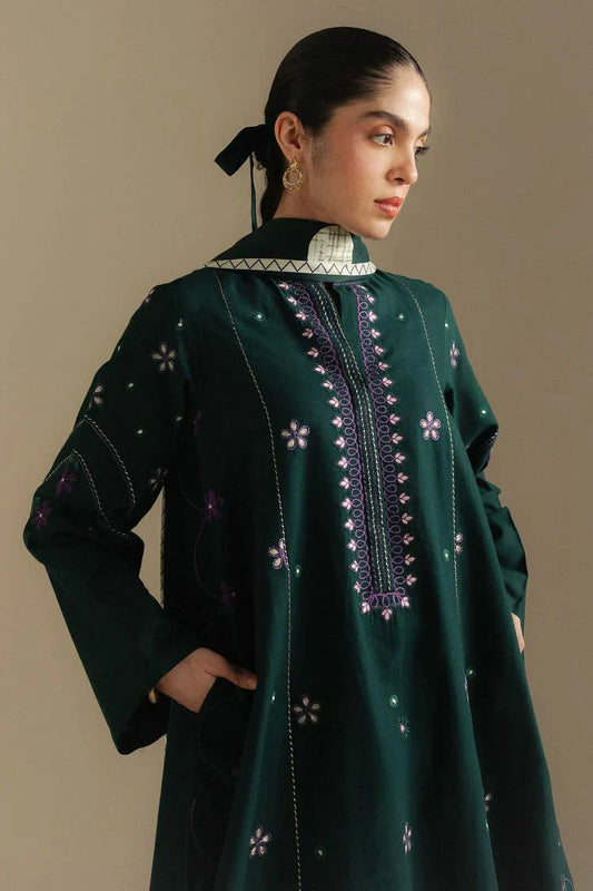 Picture of Zara Shahjahan - Coco Winter Collection - FAWN-8A - Unstitched - Available at Raja Sahib