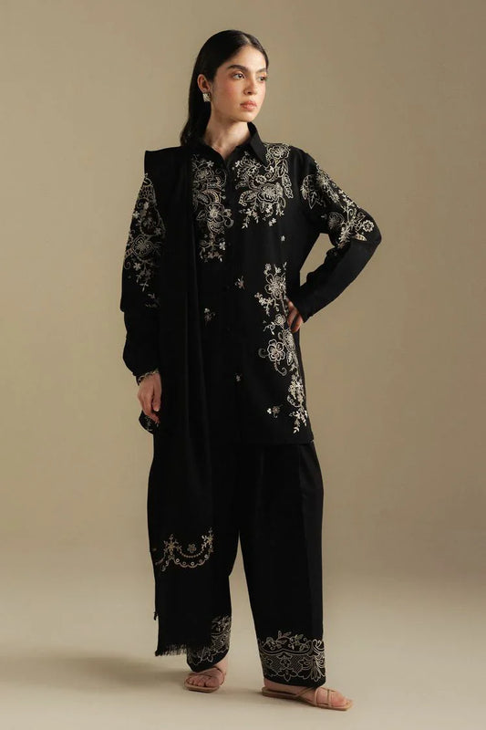 Picture of Zara Shahjahan - Coco Winter Collection - LAUREL-9A - Unstitched - Available at Raja Sahib