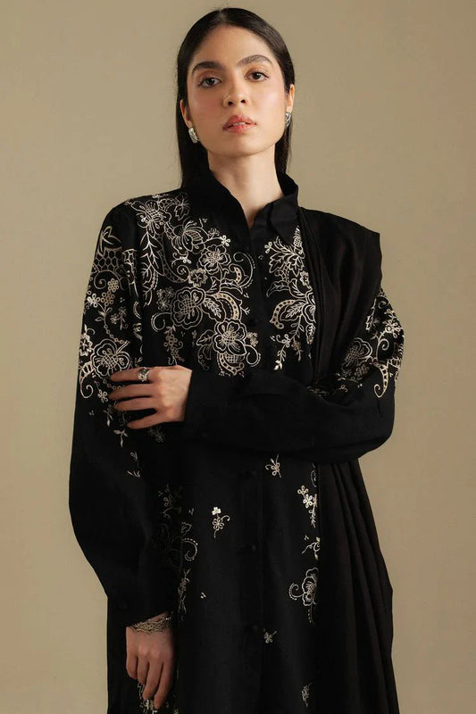 Picture of Zara Shahjahan - Coco Winter Collection - LAUREL-9A - Unstitched - Available at Raja Sahib