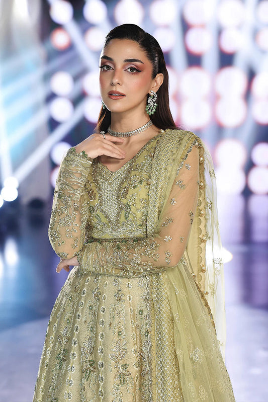 Picture of Elaf - Stardom Formal Handwork Collection - ESH-07 MINT MAJESTY - Unstitched - Available at Raja Sahib