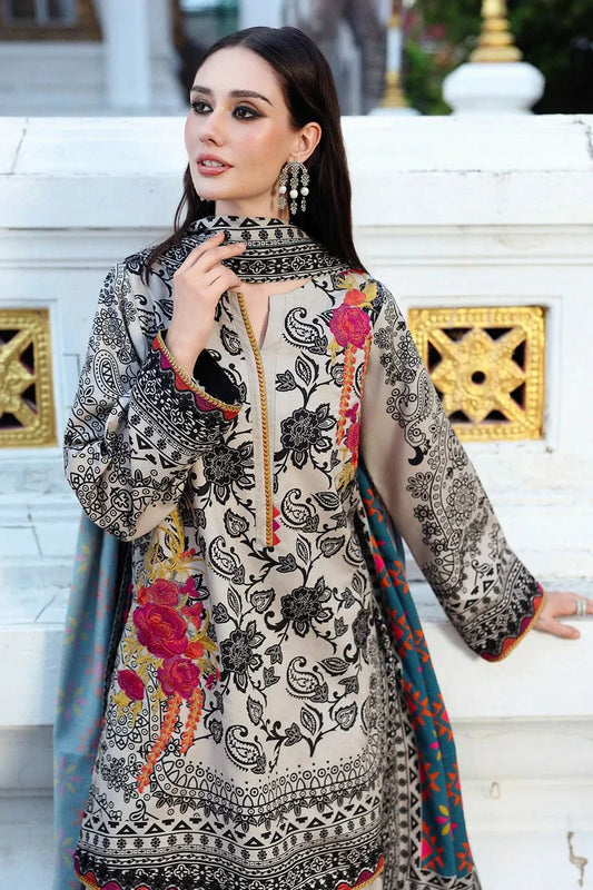 Picture of Charizma - Combination Embroidered Linen Collection Vol 2 - CCW6-19 - Unstitched - Available at Raja Sahib