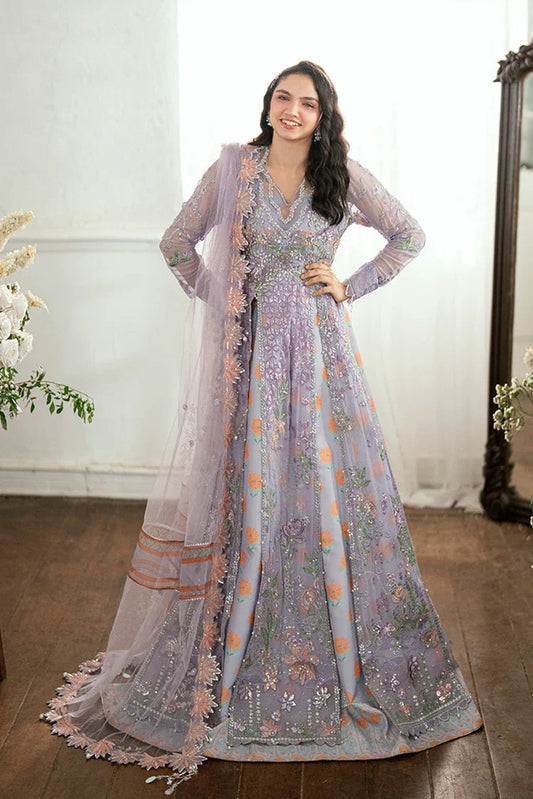 Picture of Mushq - Shaam Shandar Chiffon Collection - Rangeela Raag MUNCH250110U - Unstitched - Available at Raja Sahib