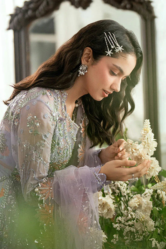 Picture of Mushq - Shaam Shandar Chiffon Collection - Rangeela Raag MUNCH250110U - Unstitched - Available at Raja Sahib