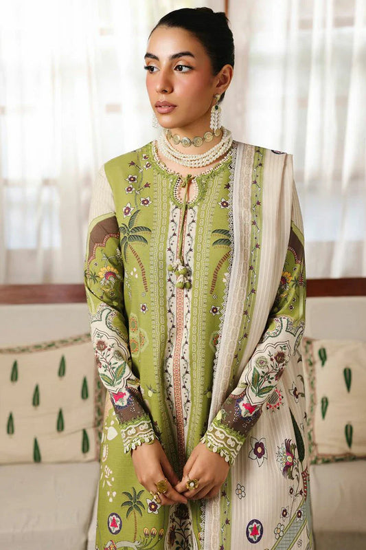Picture of Qalamkar - Qprints Fall Collection - QW-07 (B) TAHLIA - Unstitched - Available at Raja Sahib