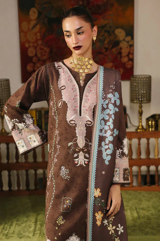 Picture of Qalamkar - Qprints Fall Collection - QW-09 (B) RABELLA - Unstitched - Available at Raja Sahib