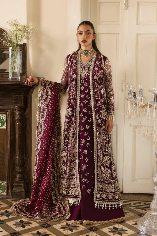 Picture of Afrozeh - Dastaan Goi Festive Collection - 1075-Gildentide - Unstitched - Available at Raja Sahib