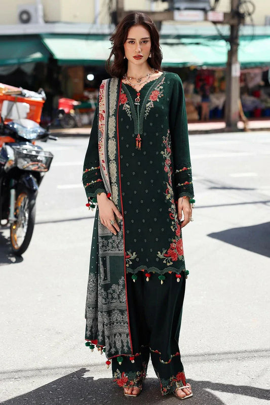 Picture of Charizma - Poshima Embroidered Peach Leather Collection Vol 1 - PSW5-04 - Unstitched - Available at Raja Sahib