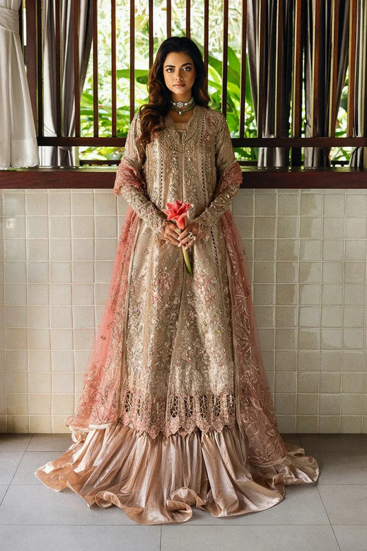Picture of Saira Rizwan - Wedding Unstitched Collection - ROHANA-SRF25-03 - Unstitched - Available at Raja Sahib
