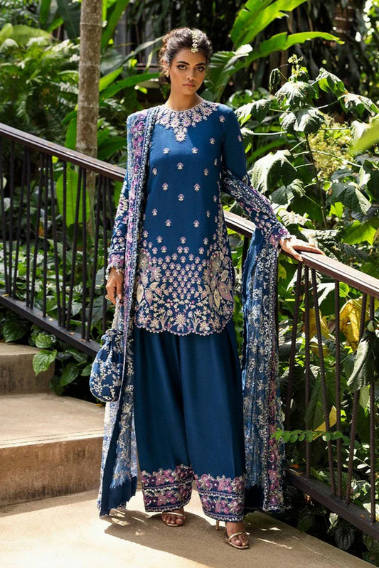 Picture of Saira Rizwan - Wedding Unstitched Collection - DELARA-SRF25-08 - Unstitched - Available at Raja Sahib