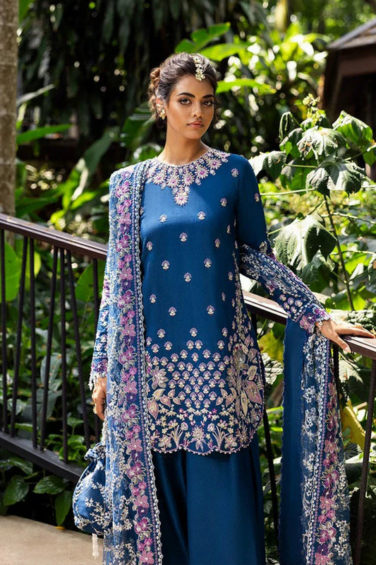 Picture of Saira Rizwan - Wedding Unstitched Collection - DELARA-SRF25-08 - Unstitched - Available at Raja Sahib