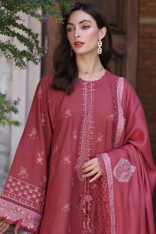 Picture of Noor by Saadia Asad - Noor Winter Pashmina Shawl - D8-Sienna - Unstitched - Available at Raja Sahib