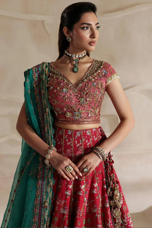 Picture of Republic Womenswear - Lilianne Wedding Collection - FLORIANE-D7 - Unstitched - Available at Raja Sahib