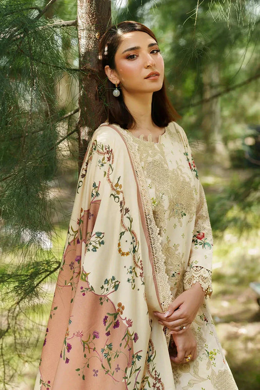 Picture of Asifa & Nabeel - Meraki Winter Collection - ANM-05-Misty Meadows - Unstitched - Available at Raja Sahib