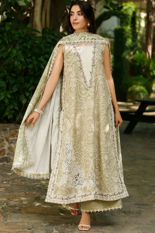 Picture of Asifa & Nabeel - Meraki Winter Collection - ANM-09-Frozen Dew - Unstitched - Available at Raja Sahib