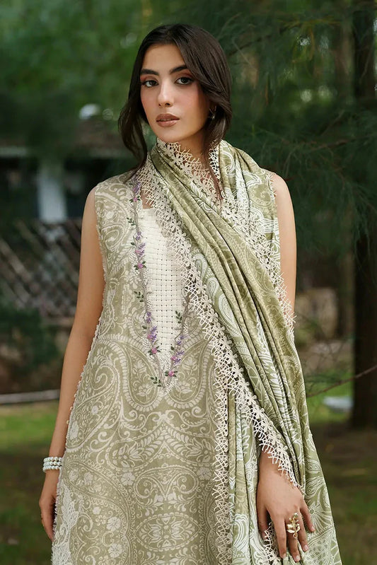 Picture of Asifa & Nabeel - Meraki Winter Collection - ANM-09-Frozen Dew - Unstitched - Available at Raja Sahib