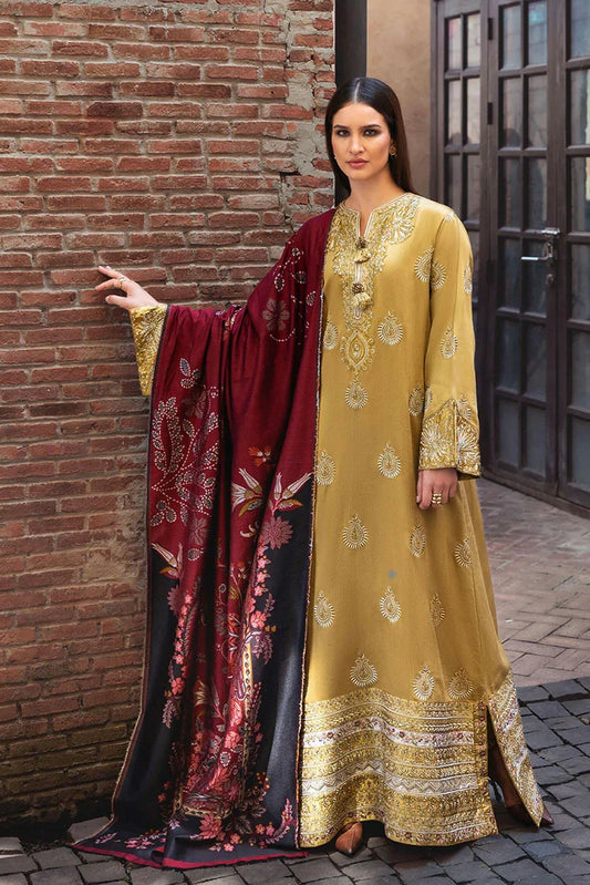 Picture of Mushq - Broadway Under the Tuscan Sun Winter Collection - 10-Sunlit Siena - Unstitched - Available at Raja Sahib