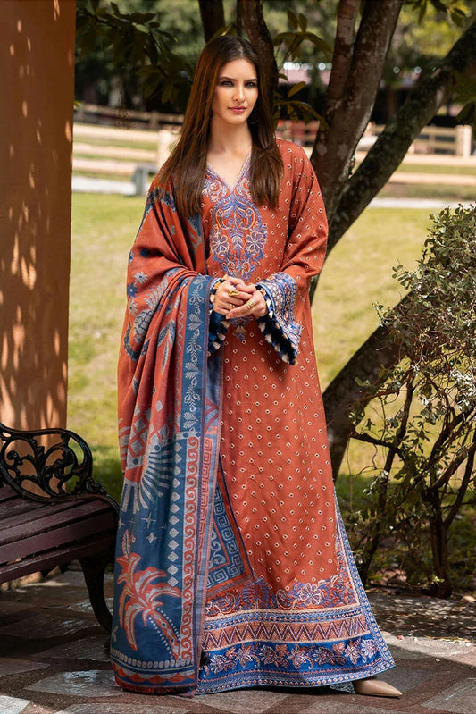 Picture of Mushq - Broadway Under the Tuscan Sun Winter Collection - 12-Whispers of Change - Unstitched - Available at Raja Sahib
